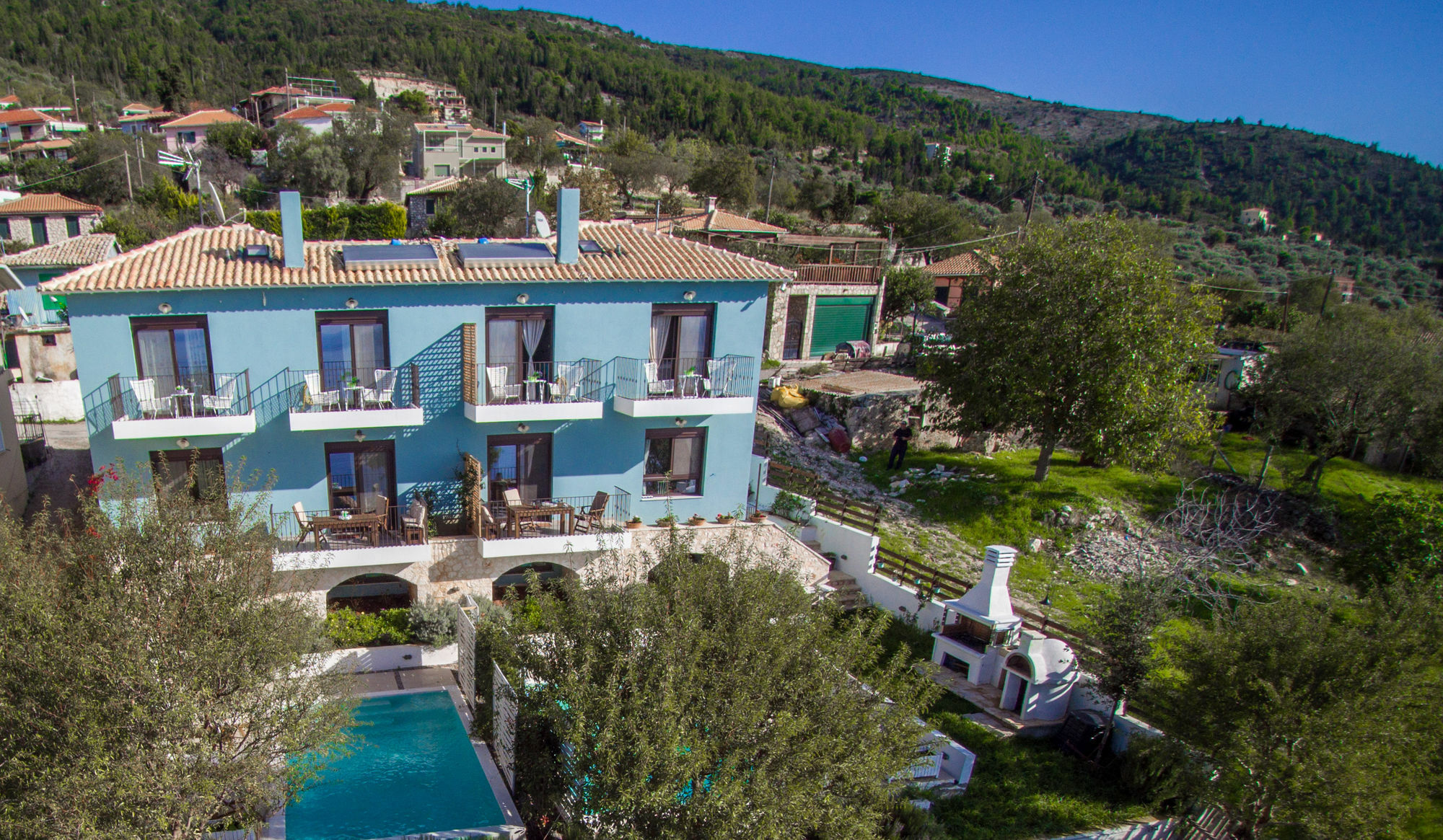 Yades Villas Athánion Exterior foto